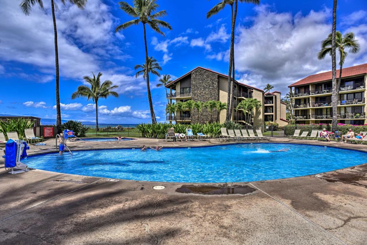 Lahaina Resort Retreat With Pool And Ocean Views! 卡哈纳 外观 照片