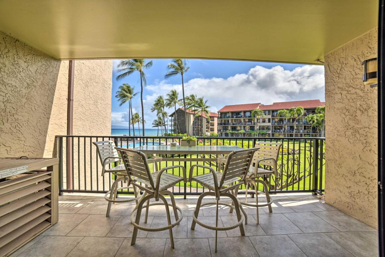 Lahaina Resort Retreat With Pool And Ocean Views! 卡哈纳 外观 照片