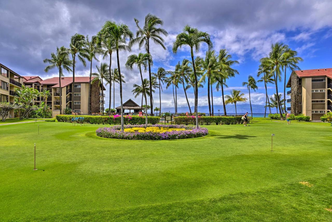 Lahaina Resort Retreat With Pool And Ocean Views! 卡哈纳 外观 照片